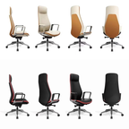 Neta Executive Leather Office Chair-BAOSSAN