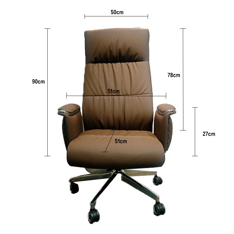 DB13 Executive Leather Office Chair Adjustable