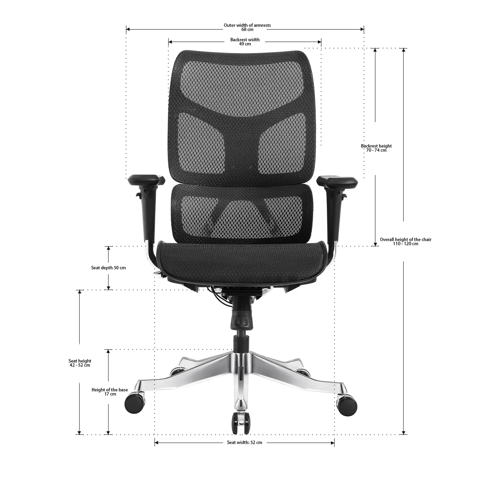 Ergonomic Office Chair HCG6-BAOSSAN
