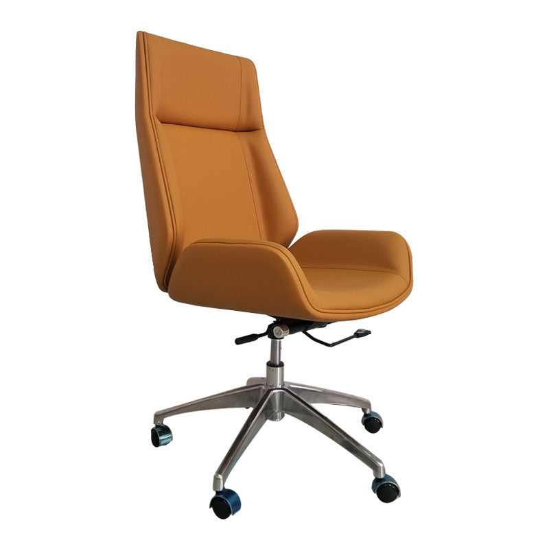 Natia Executive Leather Office Chair-BAOSSAN