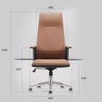 Norris Executive Leather Office Chair-BAOSSAN
