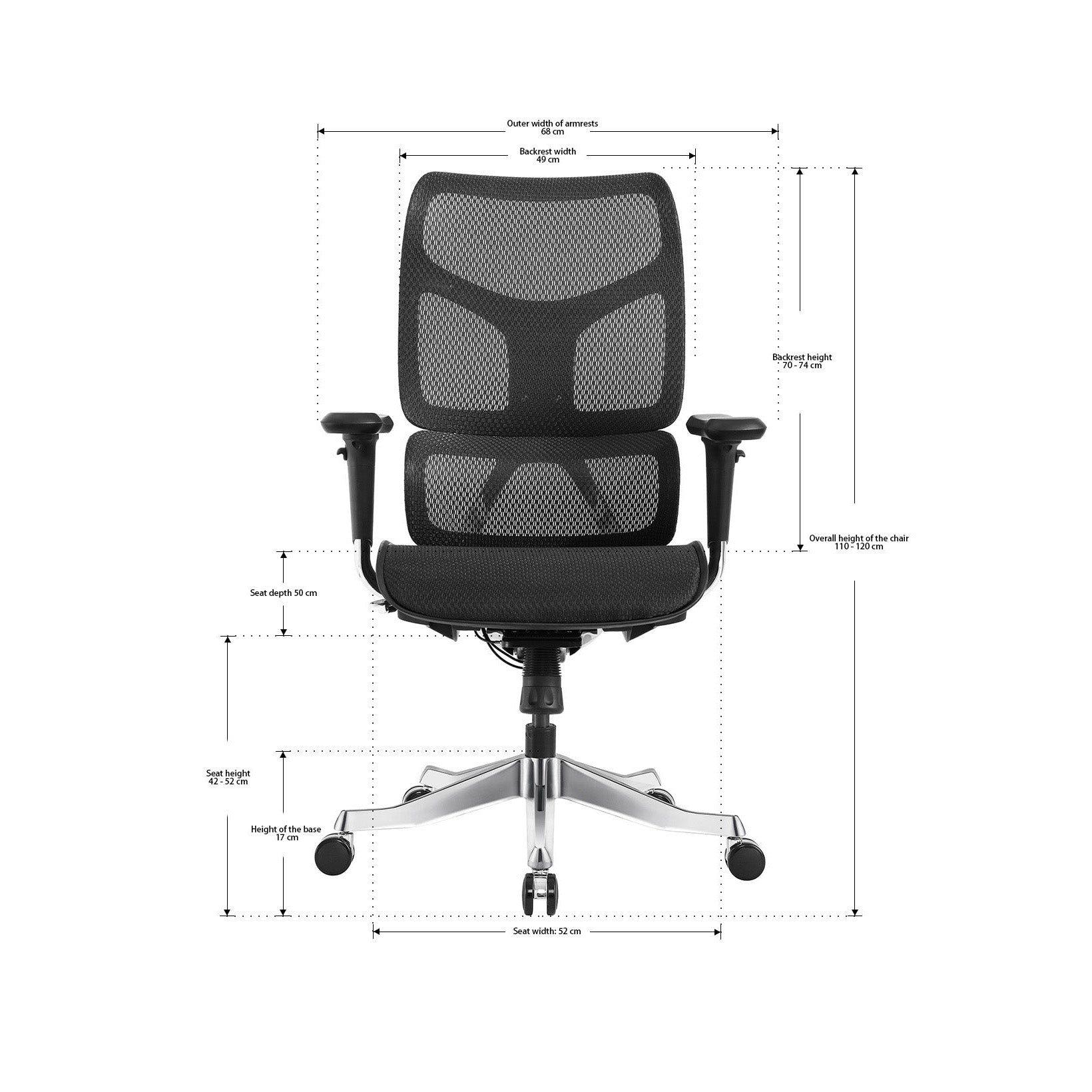 Ergonomic Office Chair TFGP6-BAOSSAN