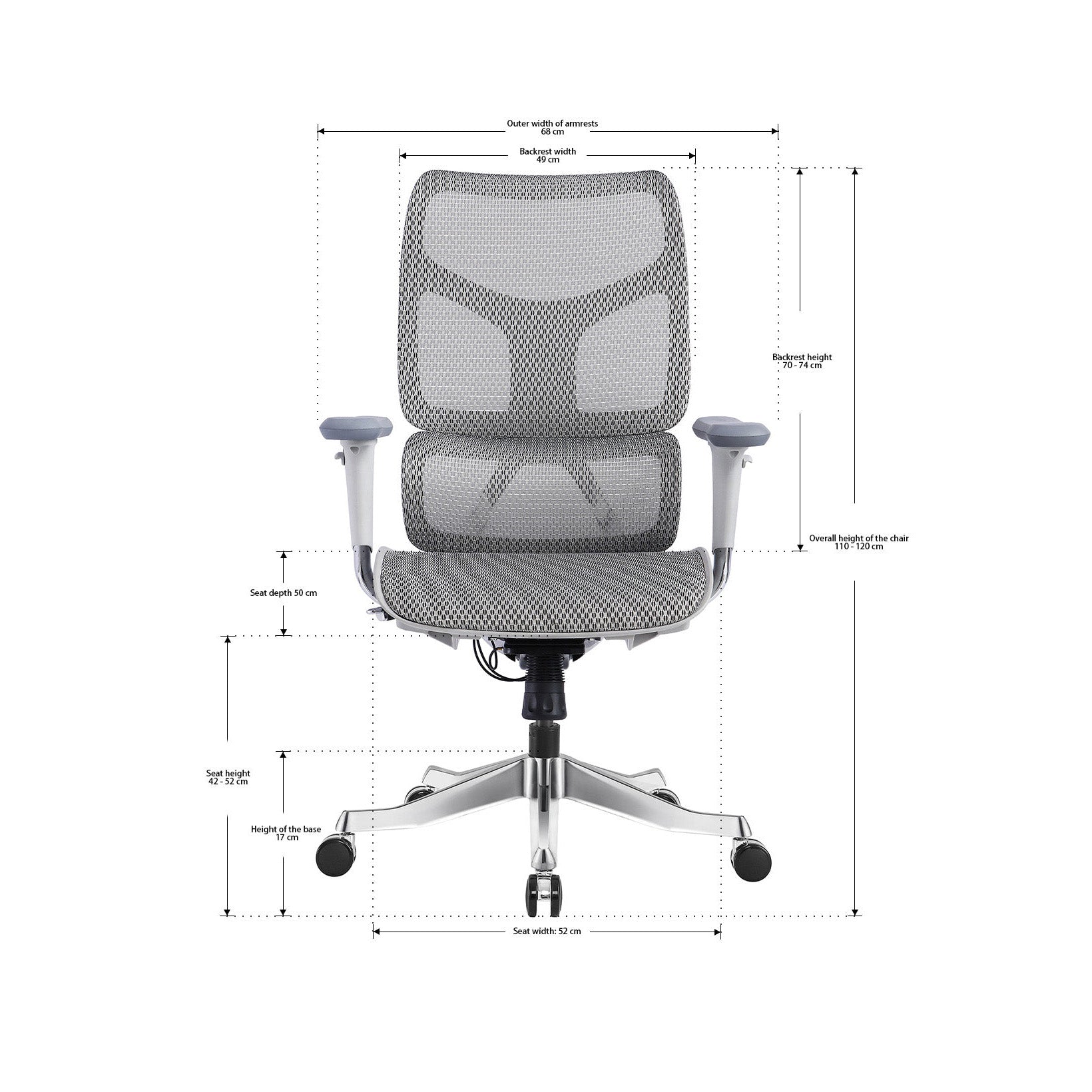 Ergonomic Office Chair TFGP6-BAOSSAN