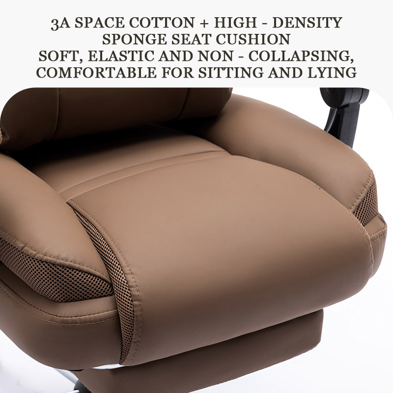 Big and Tall Leather Office Chair YN3-BAOSSAN