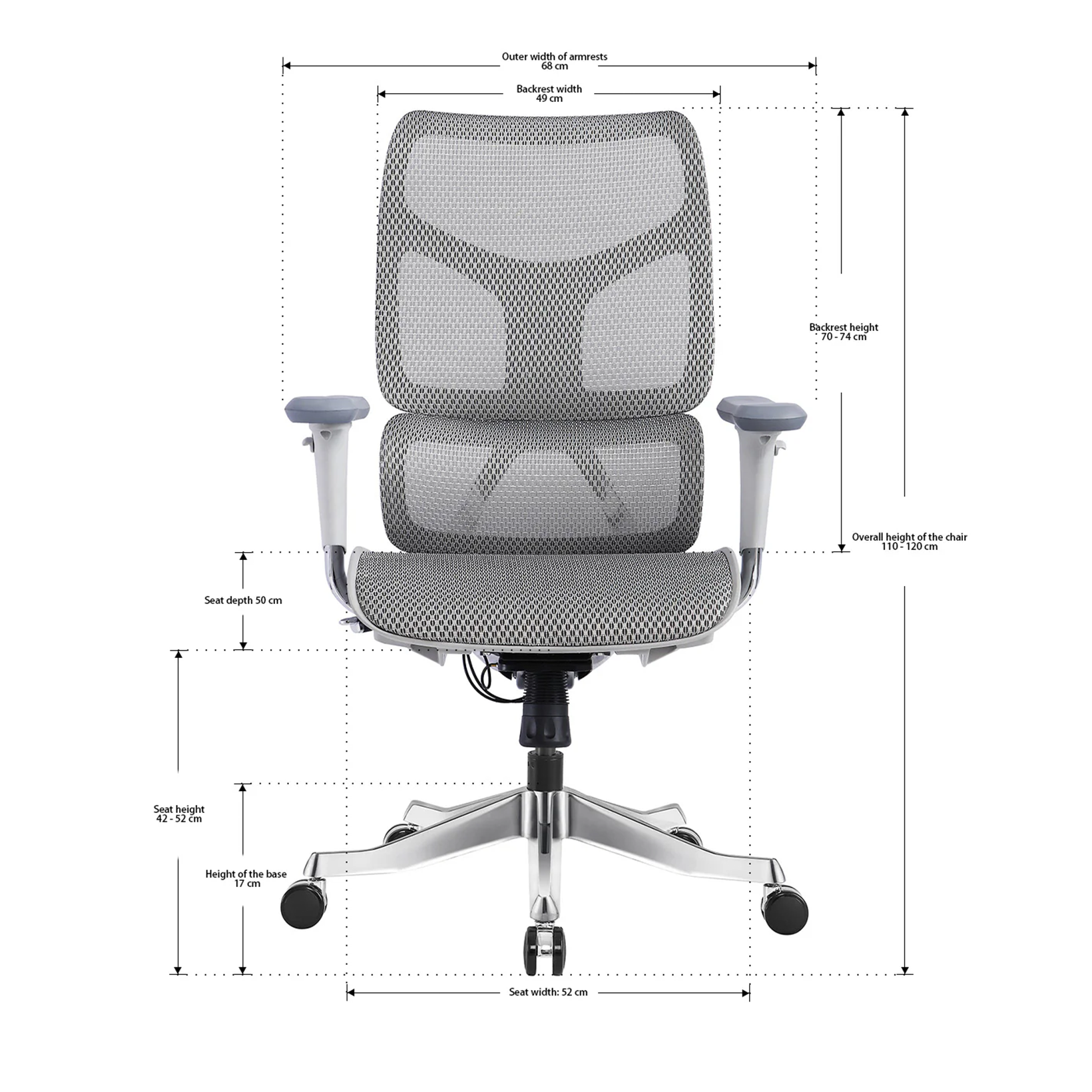 Ergonomic Office Chair HCG6-BAOSSAN