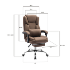 Big and Tall Leather Office Chair YN3-BAOSSAN